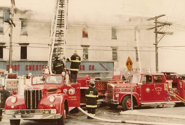 Ladder 26 Mutual Aid to Port Chester February 1984